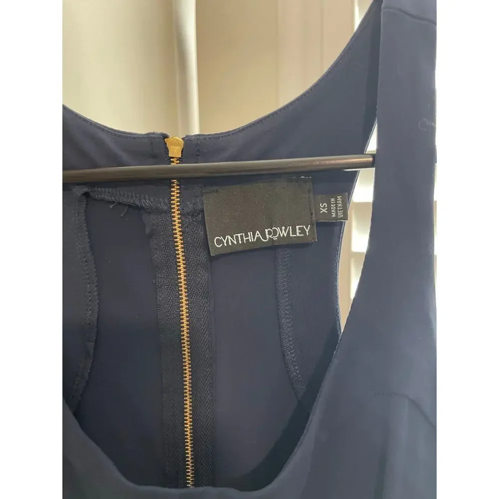 Cynthia Rowley Scoop Neck Mini Dress - Picture 5 of 7